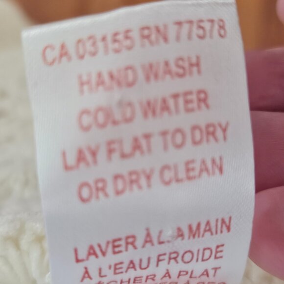 April Cornell Girls Crochet Baby Cardigan with Cat in Butter Yellow Size 6M - Picture 12 of 12